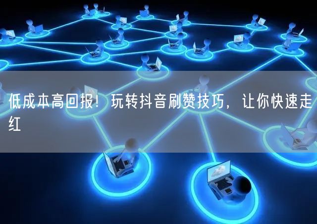 低成本高回报！玩转抖音刷赞技巧，让你快速走红