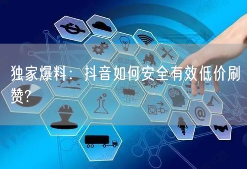 独家爆料：抖音如何安全有效低价刷赞?