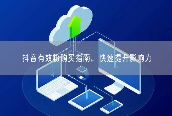 抖音有效粉购买指南，快速提升影响力