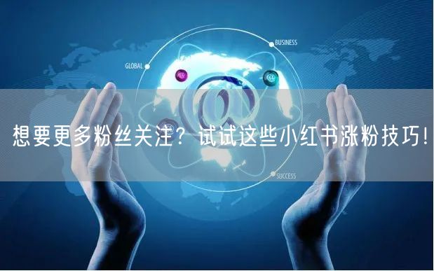 想要更多粉丝关注？试试这些小红书涨粉技巧！