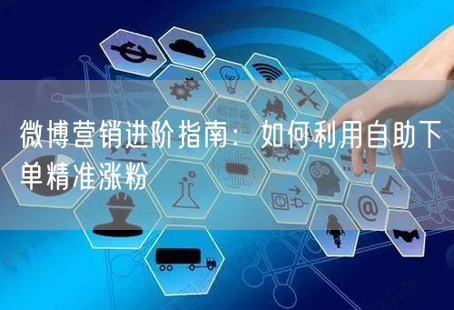 微博营销进阶指南：如何利用自助下单精准涨粉