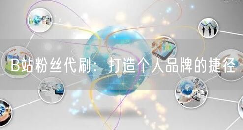 B站粉丝代刷：打造个人品牌的捷径