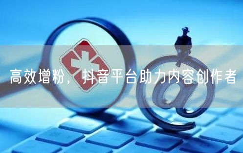 高效增粉，抖音平台助力内容创作者