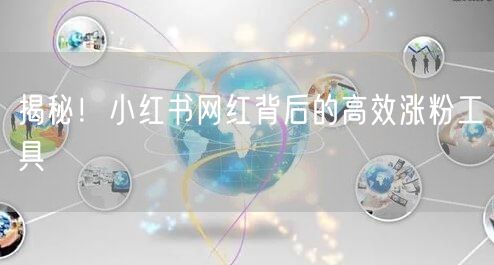 揭秘！小红书网红背后的高效涨粉工具