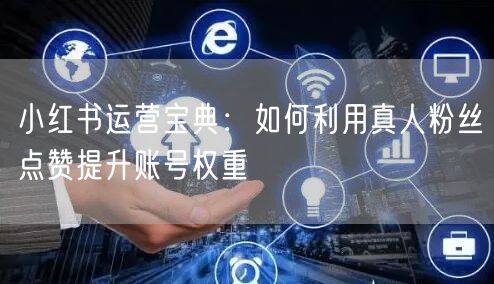 小红书运营宝典：如何利用真人粉丝点赞提升账号权重