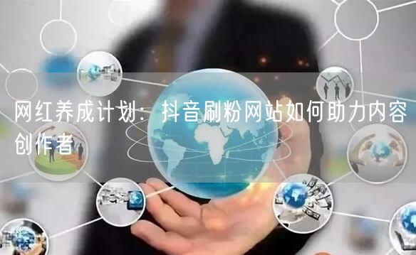 网红养成计划：抖音刷粉网站如何助力内容创作者