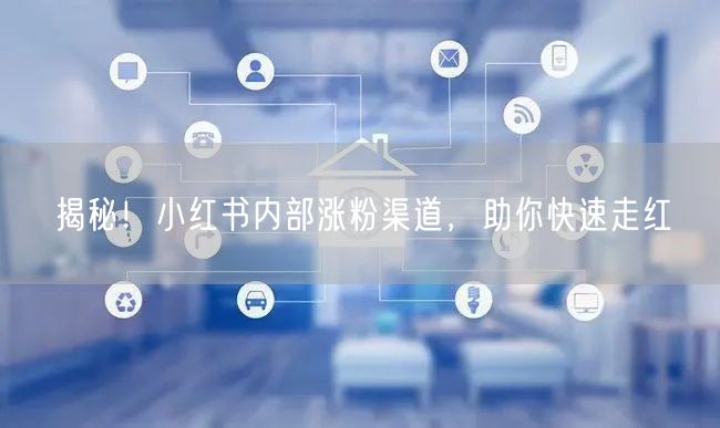 揭秘！小红书内部涨粉渠道，助你快速走红