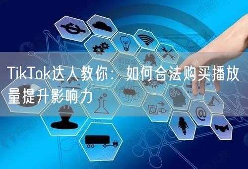 TikTok达人教你：如何合法购买播放量提升影响力